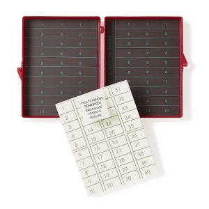 Medline 100-Ct. Foam Block Needle Counter with Double Magnet - Needle-Counter, Foam / Magnet, 100-Count - DYNJNC100F