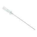 Medline Angiography Introducer Needles, 19G - Angiography 19G x 2" (5 cm) Introducer Needle, Bevel Indicator, Extra-Thin Wall, Green Hub - DYNJNDL195UT