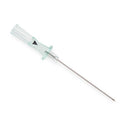Medline Angiography Introducer Needles, 21G - Angiography 21G x 1.5" (4 cm) Introducer Needle, Bevel Indicator, Thin Wall, Green Hub - DYNJNDLI214