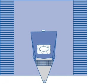 Medline Sterile Craniotomy Surgical Drape with Pouch - Craniotomy Drape, Sterile - DYNJP10001