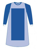 Medline Sterile Poly-Reinforced Prevention Plus Sleeve Eclipse Gown - Poly Reinforced Eclipse Gown with Prevention Plus Sleeve, Long, Size XL - DYNJP2228P