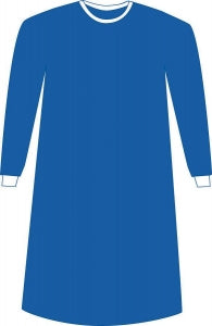 Medline Prevention Plus Sterile Surgical Gowns with Breathable Film - Prevention Plus Sterile Breathable-Film Surgical Gown, Size 2XL, X-Long - DYNJP2303P