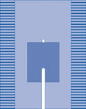 Medline Split Surgical Drape with Adhesive - Sterile Split Surgical Drape with Adhesive, 77" x 108" - DYNJP2498