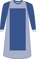 Medline Sterile Aurora Surgical Gowns with Breathable Film Sleeve - Aurora Gown with Breathable Sleeves, Sterile, Size 2XL - DYNJP2729