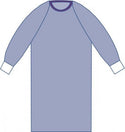 Medline Sterile Nonreinforced Aurora Surgical Gowns with Raglan Sleeves - Aurora Nonreinforced Gown with Raglan Sleeves, Sterile, Size 2XL - DYNJP2803