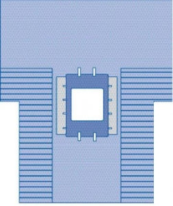 Medline Bariatric Surgical Drape with Pouches - Bariatric Drape, Sterile - DYNJP3105