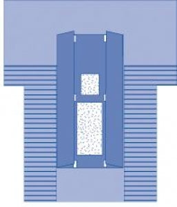 Medline Cardiovascular Incise Surgical Drape II - Cardiovascular Incise Drape, Sterile - DYNJP4009