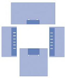 Medline Universal Cardiovascular Surgical Pack, Eclipse - Cardiovascular Pack, Universal - DYNJP4030