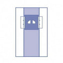 Medline Sterile Special Procedure Surgical Drape - Tunneled Catheter / Port Insertion Drapes, 83" x 145" (211 cm x 318 cm) - DYNJP4131