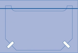 Medline Head Turban Surgical Drape - Head Turban Drape, Sterile - DYNJP7009