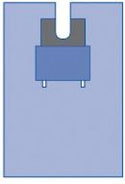 Medline OrthoMax Body Split Surgical Drape - OrthoMax Body Split Drape - DYNJP8302