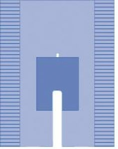 Medline Surgical Split Drape with Adhesive - Split Drape, 77" x 120" - DYNJP8304A