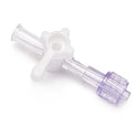 Medline One-Way Stopcocks - 1-Way Stopcock with OFF Handle Position, High Pressure, Fixed Male Luer Lock, Female Fitting, 700 PSI - DYNJSC1HPNF