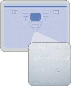 Medline Invisishield Patient Isolation Surgical Drapes with Pouches - Invisishield Isolation Drape, Wide - DYNJSD1017