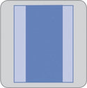 Medline Invisishield Neurologic / Orthopedic Incise Surgical Drape - Invisishield Incise Drape, 24" x 14" - DYNJSD1040