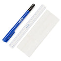 Medline Dual-Tip Skin / Utility Markers - Dual Tip Utility Skin Marker with Ruler and Labels - DYNJSMD03