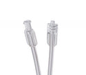 Medline High-Pressure Tubing - 1, 050 PSI High-Pressure Clear Contrast Injection Tubing with Fixed Male Luer Lock and Female Fitting, 30" L, 2.01 mL Capacity - DYNJTBGHP30F