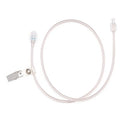Medline High-Pressure Contrast Injection Tubing, Clip, Rotating Adaptor - High-Pressure Injection Tubing with Drape Clip with Rotating Adaptor, Male Luer Lock, Female Fittings, 10" - DYNJTBHPC10R