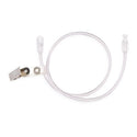 Medline High-Pressure Contrast Injection Tubing, Male Luer Lock, Female - High-Pressure Injection Tubing with Drape Clip and Fixed Male Luer Lock with Female Fittings, 30" - DYNJTBHPC30F
