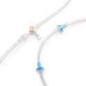 Medline General / Plastic Surgical Procedure Kits - Large Bore Contrast Management Device with 3-Way Stopcock, Safety Check Valve, 54" (137.16 cm) - DYNJTBLBCVSC