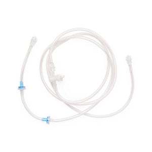 Medline General / Plastic Surgical Procedure Kits - Large Bore Contrast Management Device with 3-Way Stopcock, Safety Check Valve, 54" (137.16 cm) - DYNJTBLBCVSC