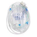 Medline Closed System Fluid Management Kits, Female Fitting - Fluid Management Kit with 3 Lines: Check / Reflux Valve, 3-Way Stopcock, Clear Line for Waste Bag, Clear Vented Spike, Green Port, 2 In-Line Check Valves, Female Fitting - DYNJWBS2CVLL