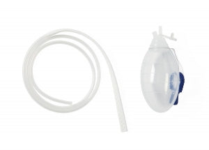 Medline Perforated Flat Drain Kits - Perforated Flat Silicone Wound Drain Kit with 100 cc Reservoir and 10 mm 3/4-Perforated Drain - DYNJWE1349