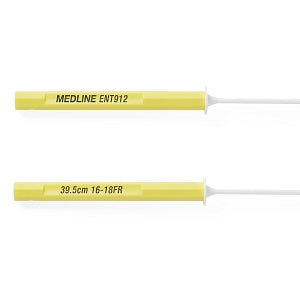 Medline Quick Clear Wand Feeding Tube Clog Remover - Quick Clear Wand, Yellow, 16 Fr -18 Fr x 39.5 cm - ENT912