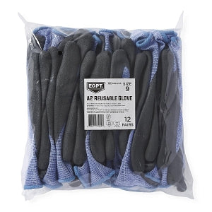 Medline EQPT Cut Level A2 Industrial Gloves - 15 Gauge EQPT Cut Level A2 Nitrile Dip Industrial Gloves, Size 2XL - EQNC21511