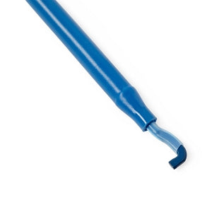 Medline Laparoscopic Electrodes - 34.4 cm Laparoscopic Electrode, Flat L Hook Tip, Stainless Steel with PTFE Coating - ESLAP7A