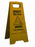 Medline Yellow Wet Floor Sign - Wet Floor Sign, Yellow, 24.625" Height - 9152W