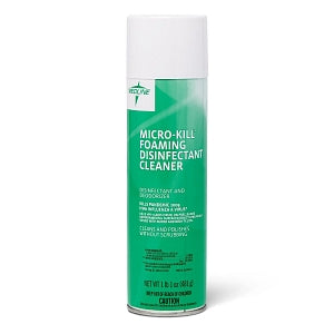 Medline Micro-Kill Foaming Disinfectant Cleaner - DISINFECTANT, AEROSOL, FOAMING, 17 OZ - 438-5196
