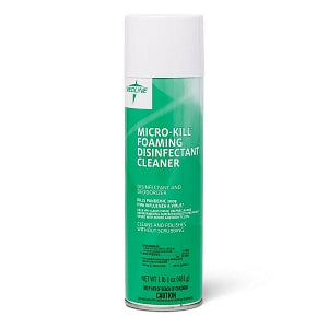 Medline Micro-Kill Foaming Disinfectant Cleaner - DISINFECTANT, AEROSOL, FOAMING, 17 OZ - 438-5196