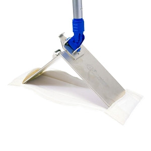 Medline Microfiber Mop Heads with Scrubbing Strips - PharmaMOP Go Mop Heads - FS879SH