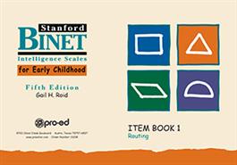 Early SB5 Item Book 1 Gale H. Roid
