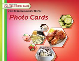 Edmark Reading Program Functional Words Series – Second Edition: Fast Food/Restaurant Words, Photo Cards Edmark