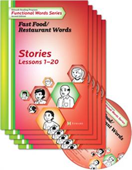 Edmark Reading Program Functional Words Series – Second Edition: Fast Food/Restaurant Words, Stories Kit Beth Donnelly