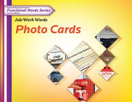 Edmark Reading Program Functional Words Series – Second Edition: Job/Work Words, Photo Cards Edmark