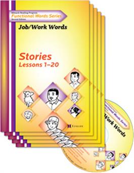 Edmark Reading Program Functional Words Series – Second Edition: Job/Work Words, Stories Kit Beth Donnelly