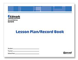 Edmark Reading Program: Level 1 – Second Edition, Lesson Plan/Record Book Edmark