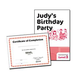 Edmark Reading Program: Level 2 – Second Edition, Judy's Birthday Party and Certificates of Completion Edmark, Beth Donnelly, Chris Anne Worsham