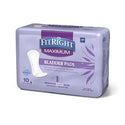Medline FitRight Bladder Control Pads - Maximum Flow Bladder Pad Liners, 5.5" x 13.75" - FBC1030