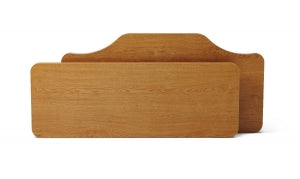 Medline Traditional Style Headboards and Footboards - Traditional Headboard and Footboard Set, 36" Wide, Solar Oak Finish - FCE1232RHFQO2