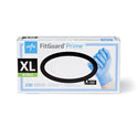 Medline FitGuard Prime Nitrile Exam Gloves - FitGuard Prime Powder-Free Nitrile Exam Gloves with SmartGuard Protective Film Barrier on the Box, Size XL - FG2304
