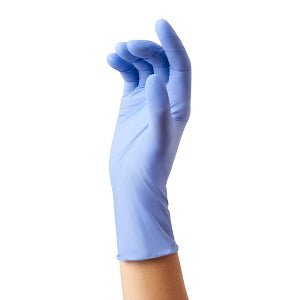 Medline FitGuard Select Powder-Free Nitrile Exam Gloves - FitGuard Select Powder-Free Nitrile Exam Gloves with Textured Fingertips, Size M - FG2602