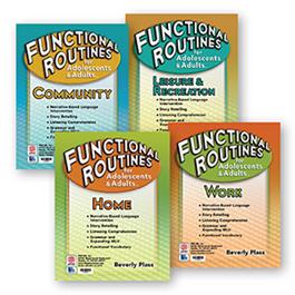 Functional Routines for Adolescents & Adults: 4-Book Set Beverly Plass
