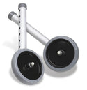 Medline 5" Wheels For Walkers - Walker Wheels, Footpiece Set, 5" - G07722G