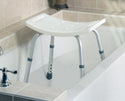 Medline Easy Care Shower Chair / Stool - Easy Care Knockdown Shower Chair / Stool without Back, 250 lb. Weight Capacity - G30403