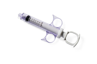 Medline High Pressure Control Syringe - Thumb Ring Plunger Style Control Syringe with Rotating Adapter, 8 mL - DNSC89369