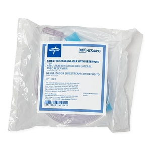 Medline Disposable Sidestream Nebulizer Kits - NEBULIZER, SIDESTREAM, 7' TUBE, RESVOIR - HCS4493